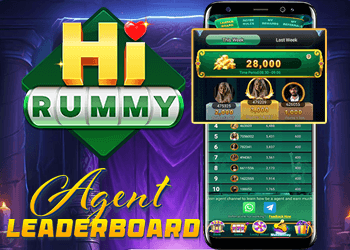 HI RUMMY Agent Leaderboard