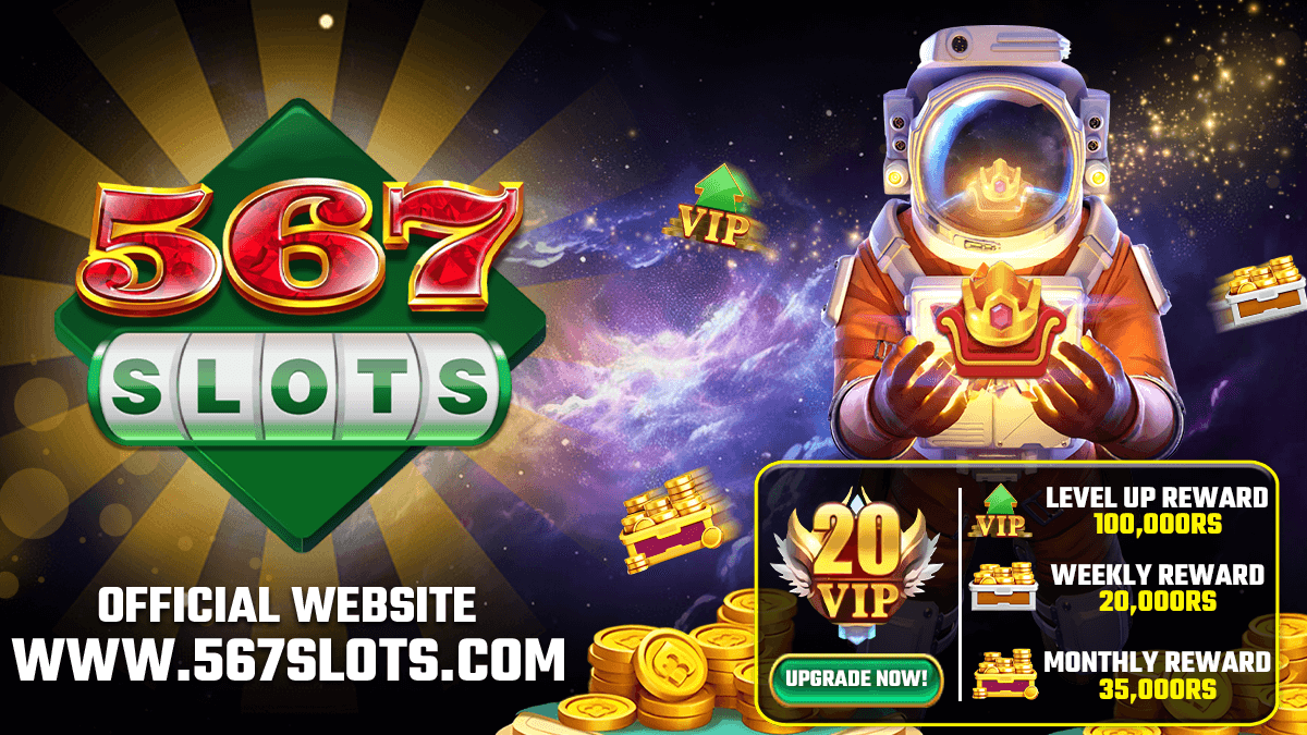 567SLOTS VIP Banner