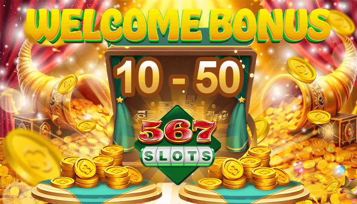 567SLOTS daily login rewards banner