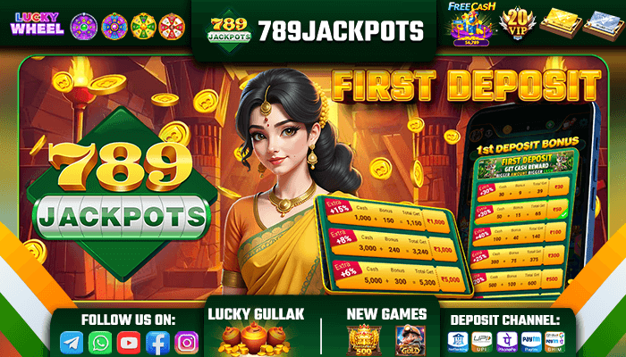 789JACKPOTS Welcome Bonus