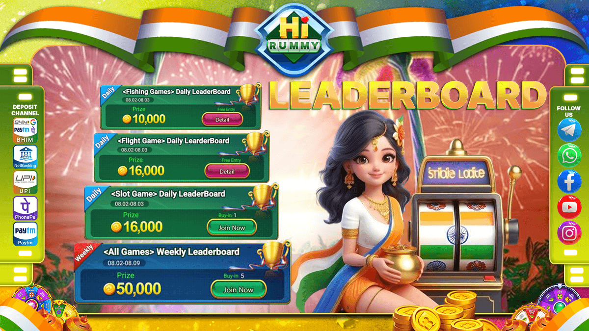 Hi Rummy Leaderboard