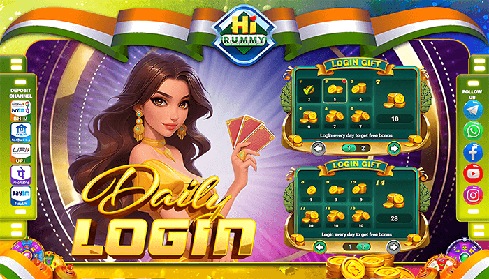 Hi Rummy Daily Login