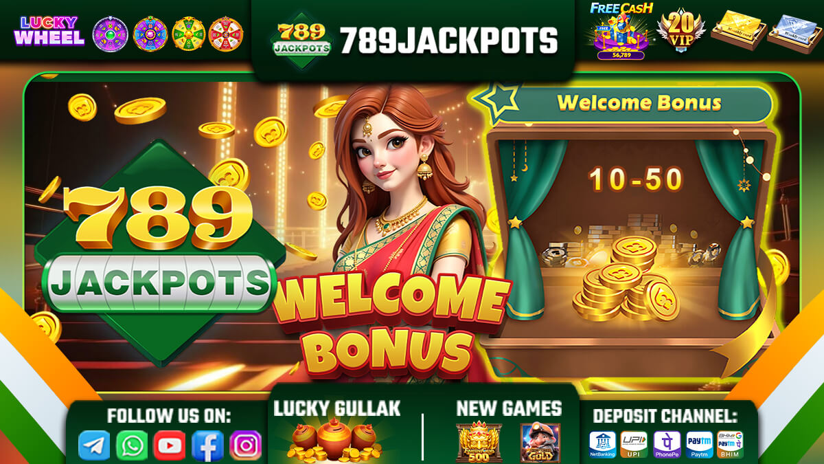 789JACKPOTS Welcome Bonus