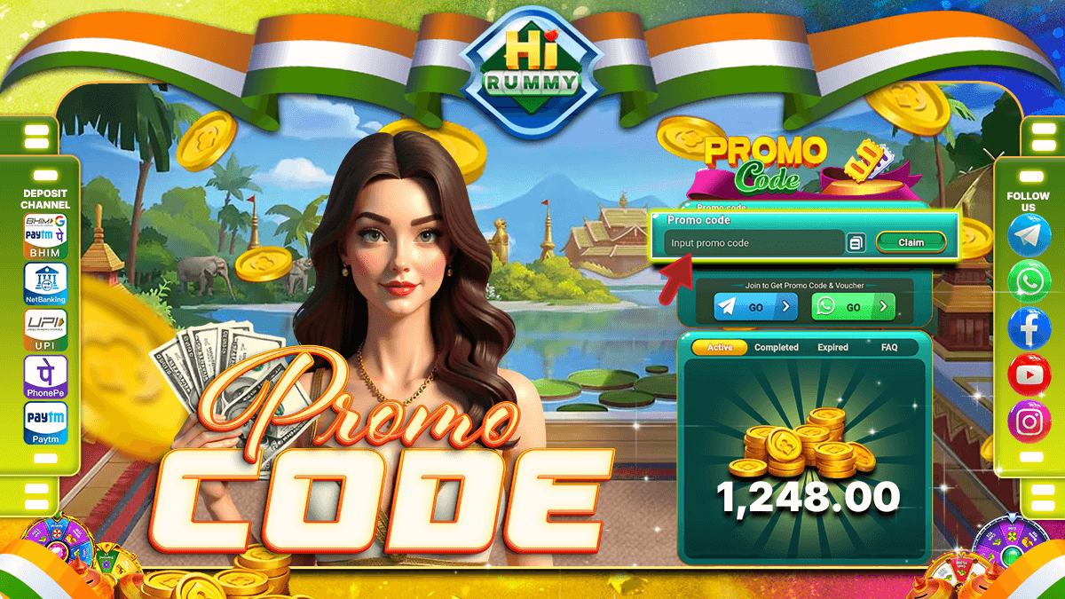 Hi Rummy Promo Code