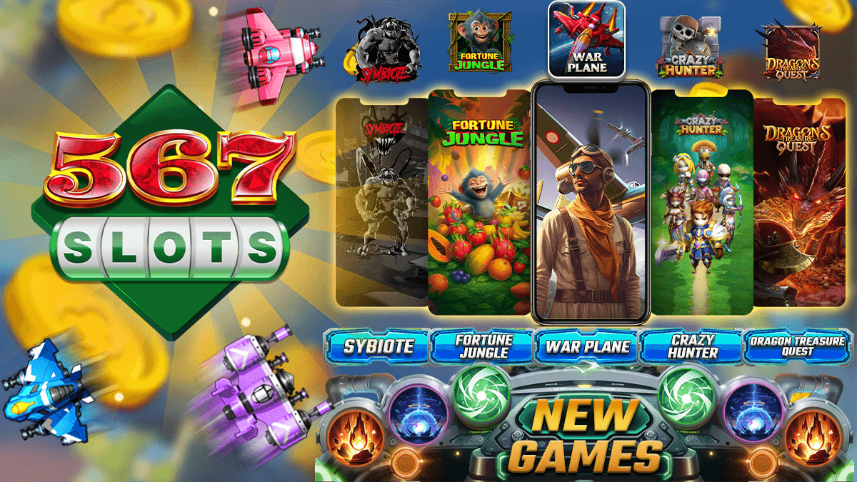 567SLOTS Banner