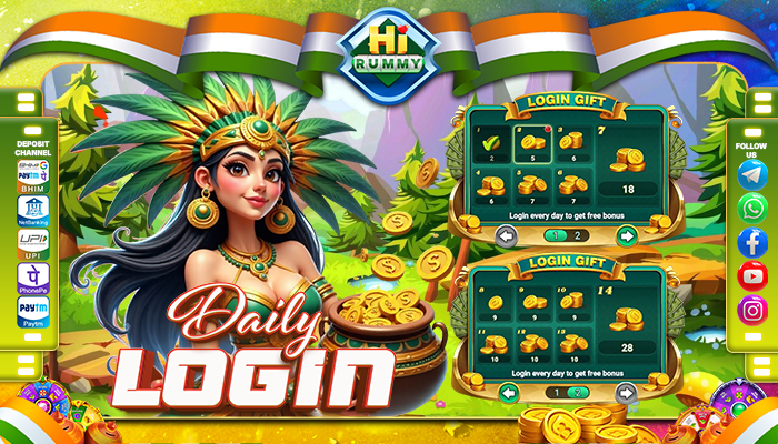 Hi Rummy Daily Login