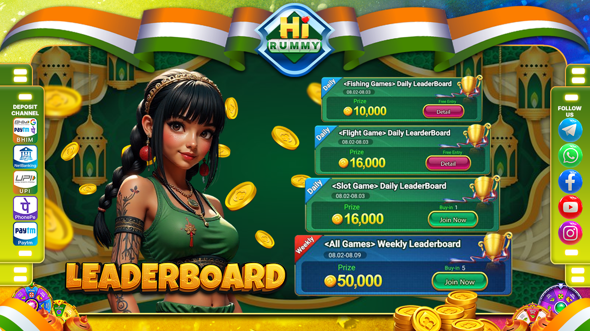 Hi Rummy Leaderboard