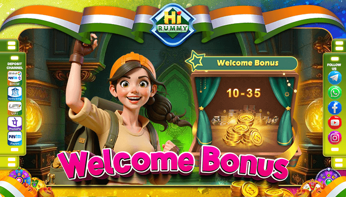 Hi Rummy Welcome Bonus