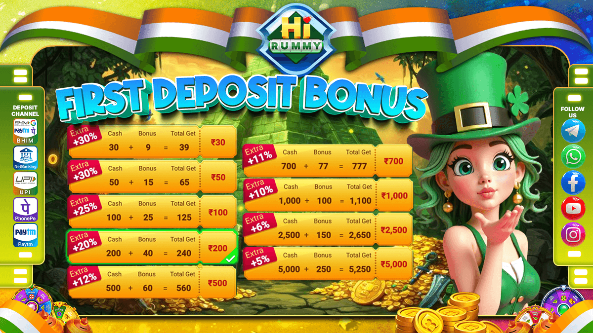 First Deposit Promotion