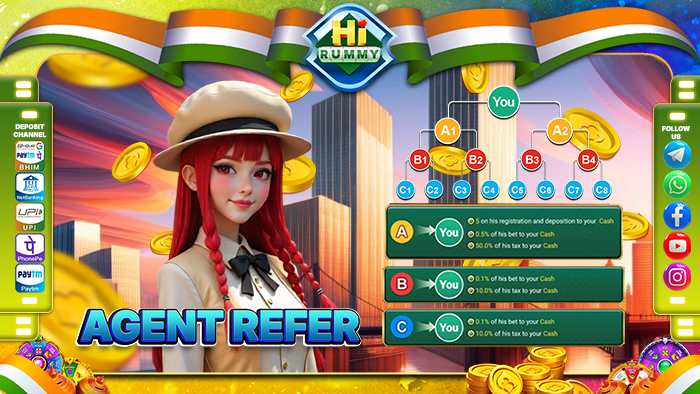 HI RUMMY Agent Referral