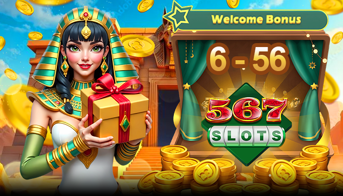 567SLOTS Welcome Bonus