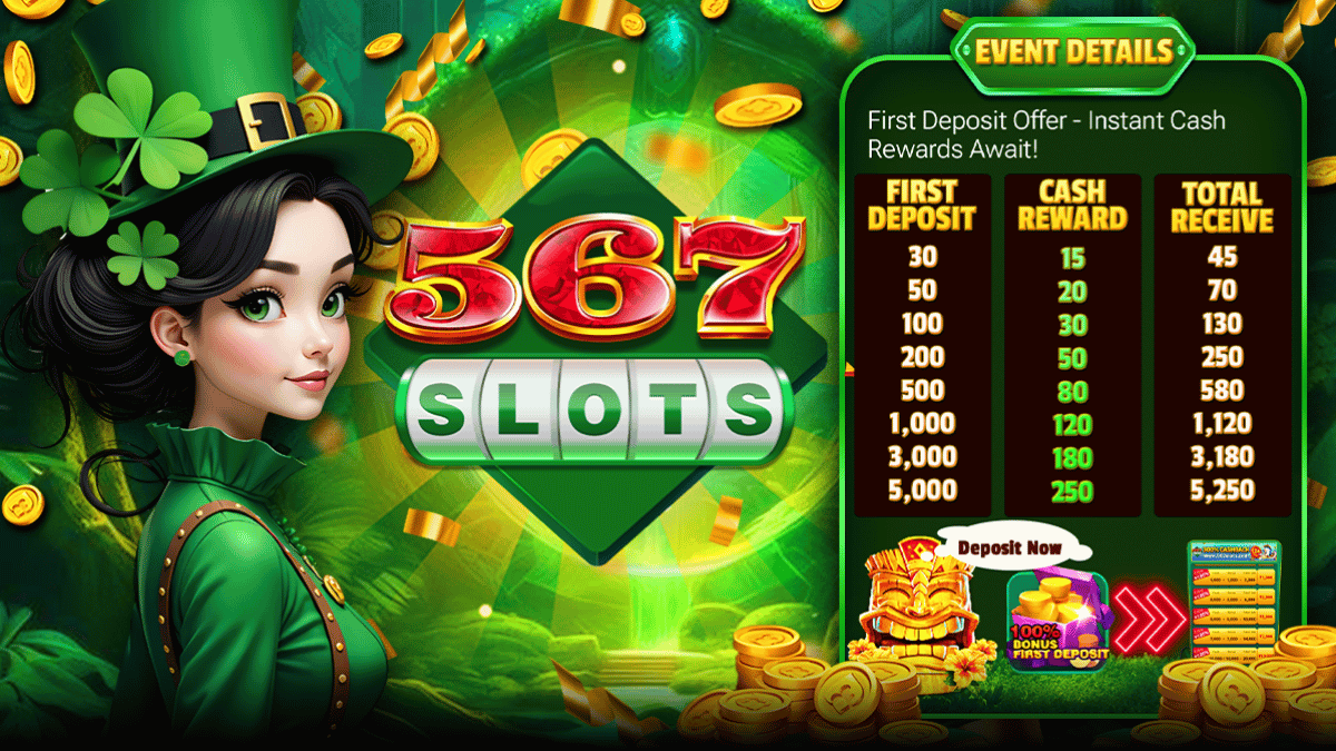 567SLOTS Special Gift