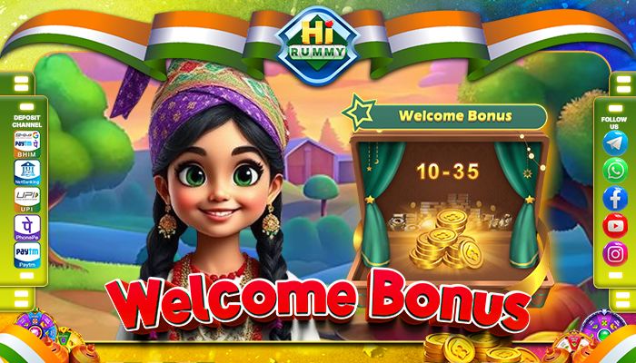 Hi Rummy Welcome Bonus