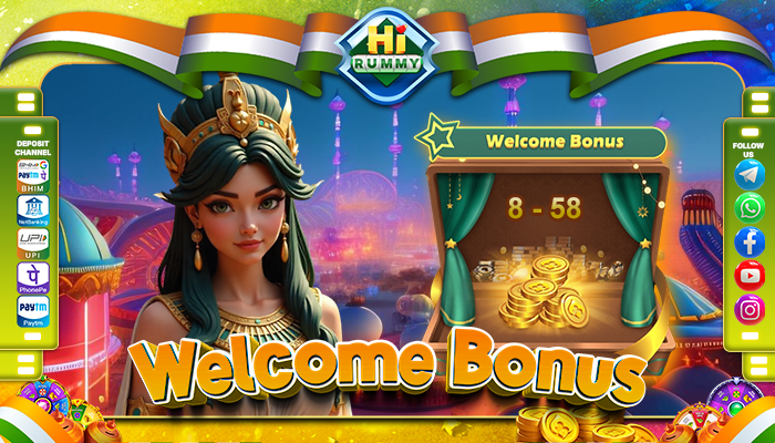 Hi Rummy Welcome Bonus