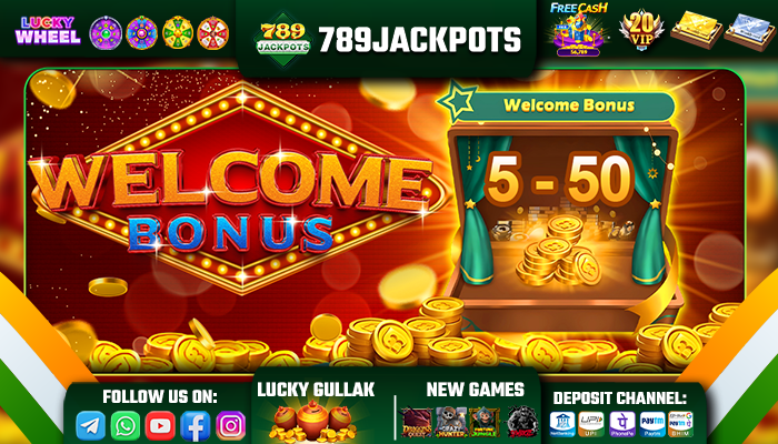 789JACKPOTS Welcome Bonus