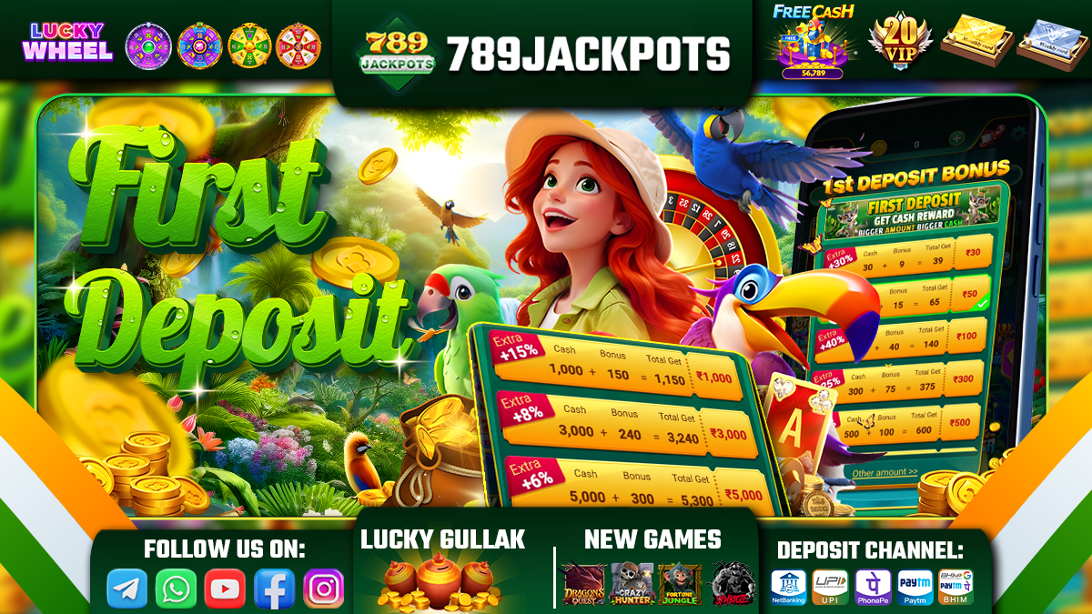 789JACKPOTS Bonus Details