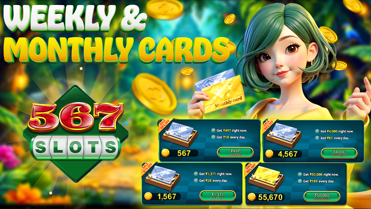 567SLOTS Promotional Banner