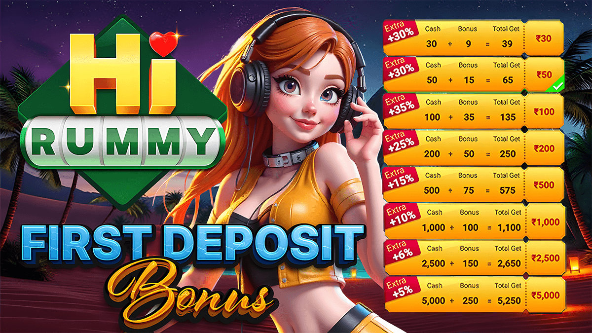 First Deposit Bonus