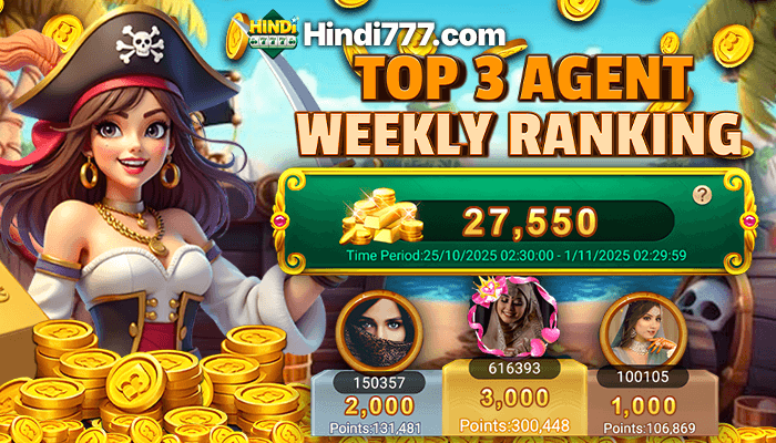 Top 3 Agent Weekly Ranking