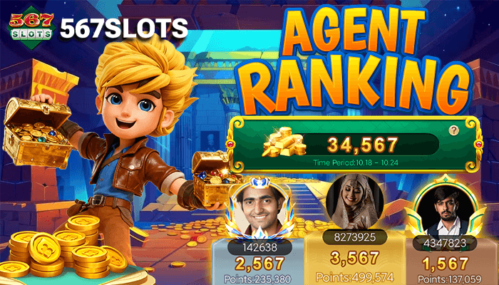 567SLOTS agent leaderboard
