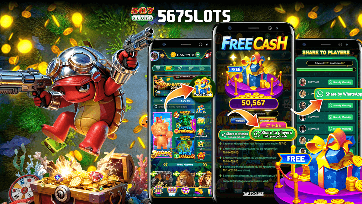 567SLOTS Banner