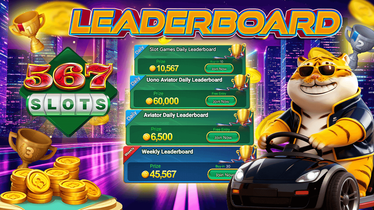 567SLOTS Leaderboard