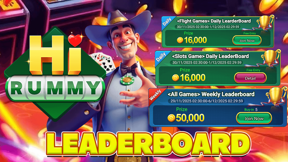 HI Rummy Leaderboard