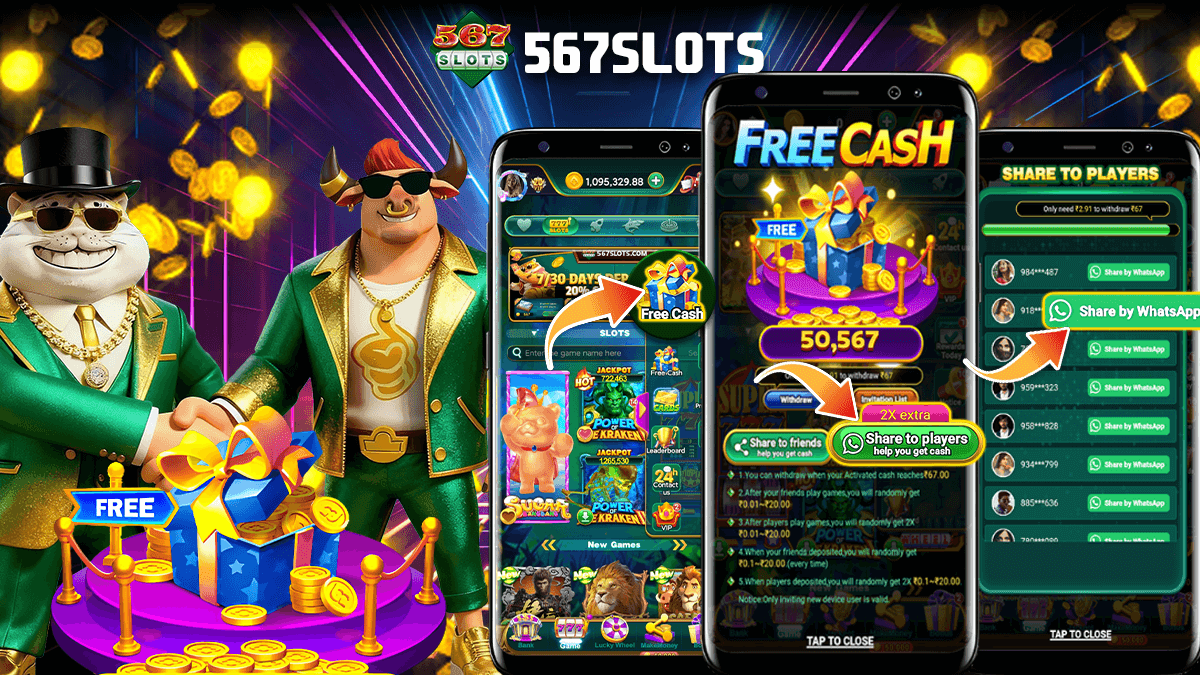 How to earn with 567SLOTS