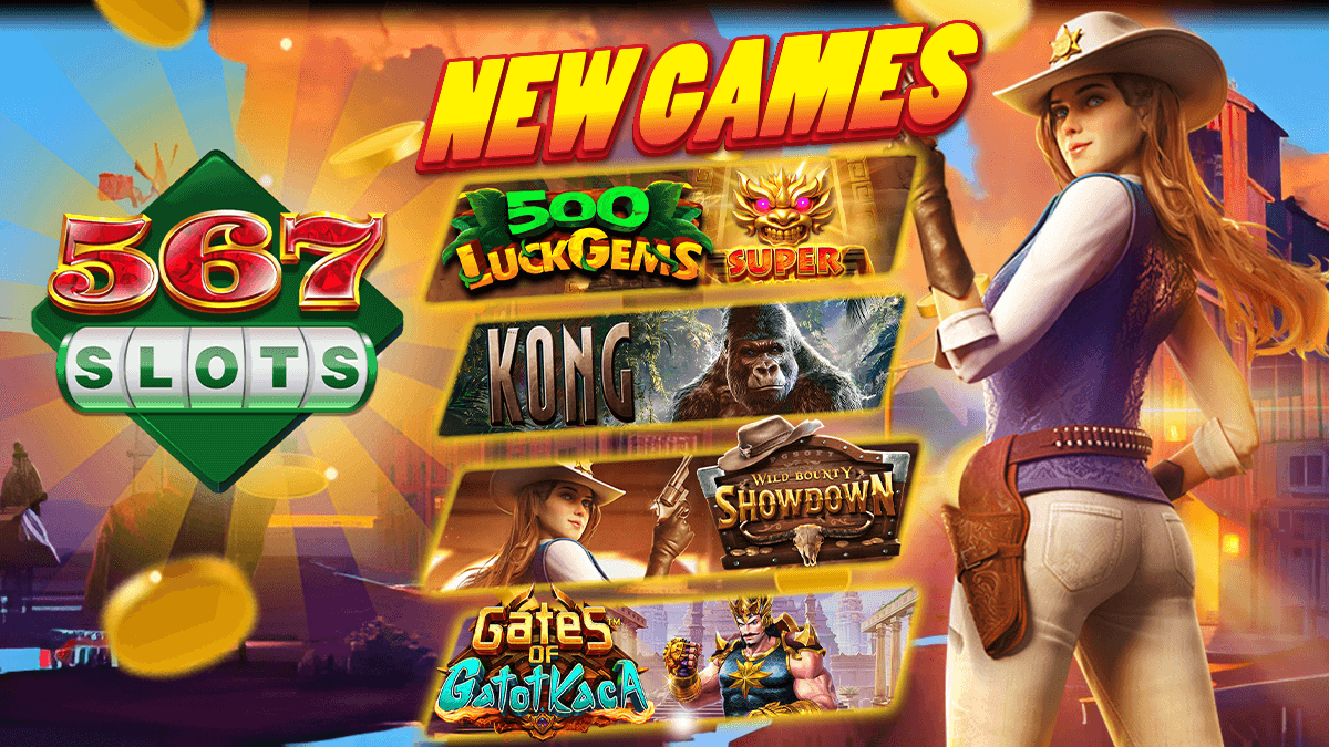 567Slots new games banner