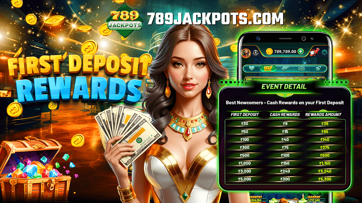 789JACKPOTS Welcome Bonus