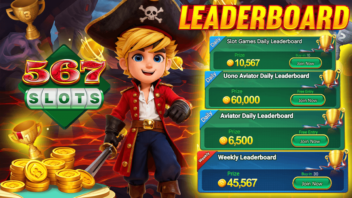 567slots Leaderboard