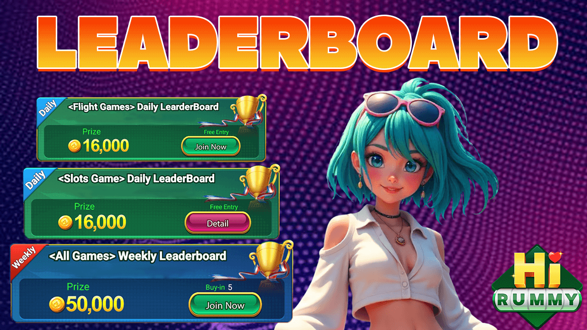 HI RUMMY Leaderboard