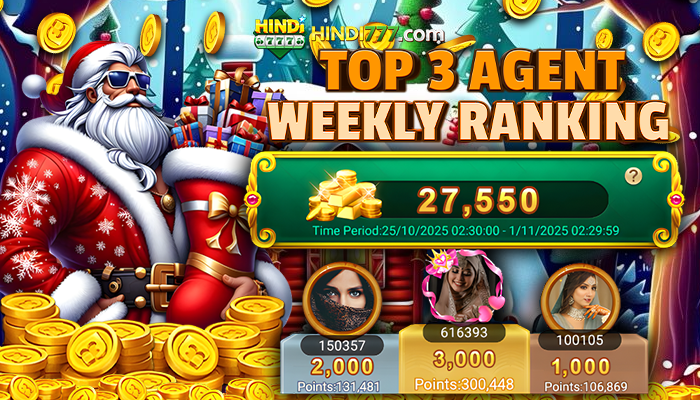 Top 3 agents weekly ranking