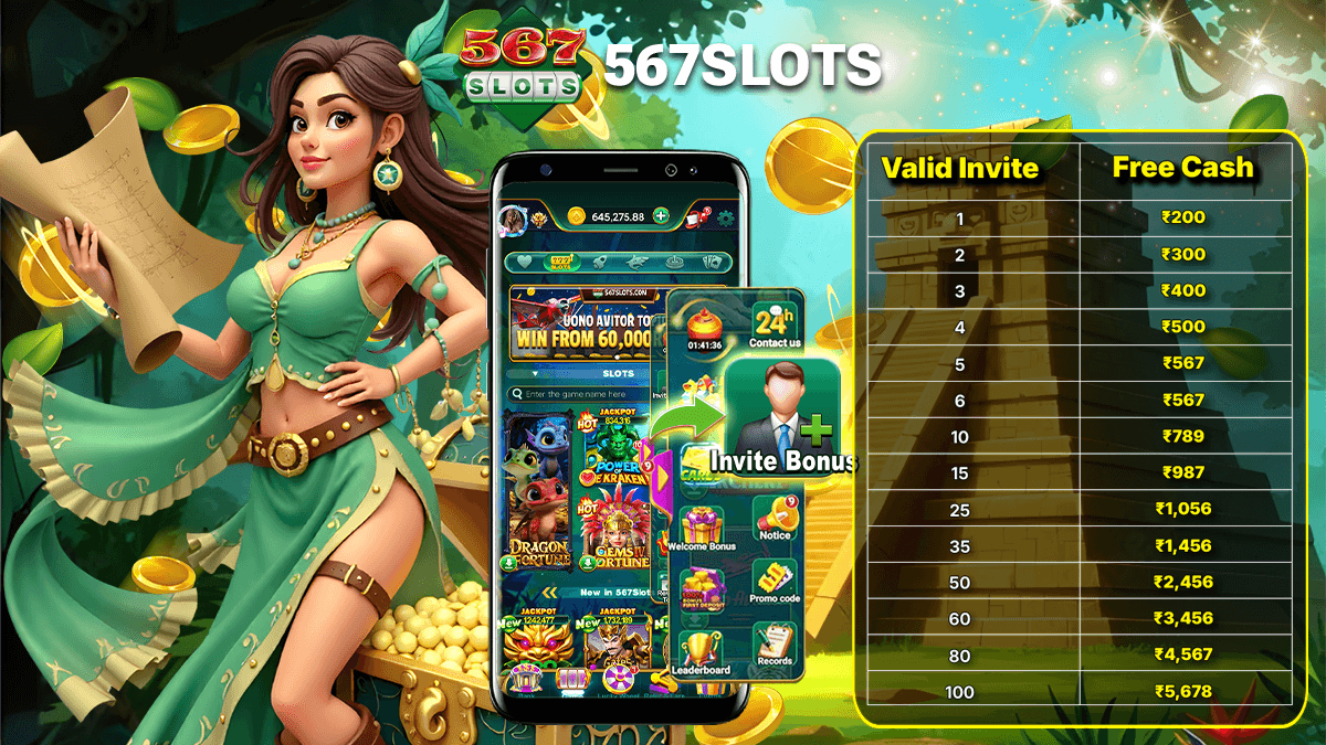 567slots - Earn Daily Cash