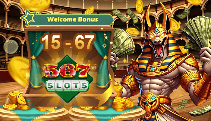 567SLOTS Welcome Bonus