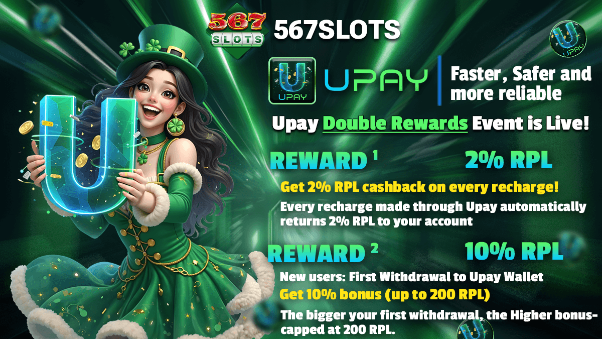 567SLOTS x UPAY Collaboration