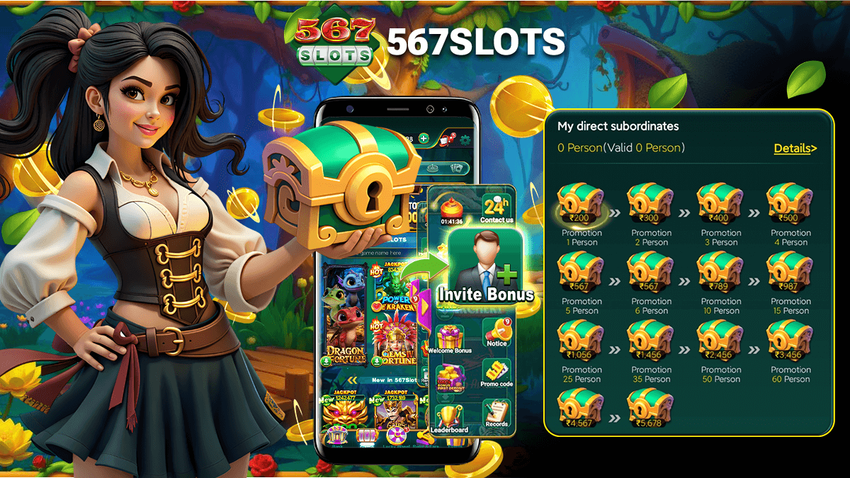 567SLOTS Banner