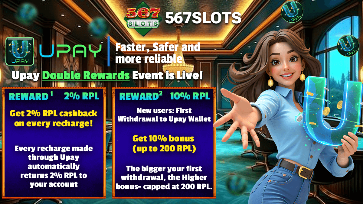 567SLOTS - UPAY Wallet