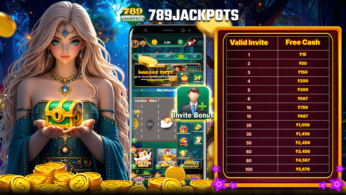 789jackpots smart invite system