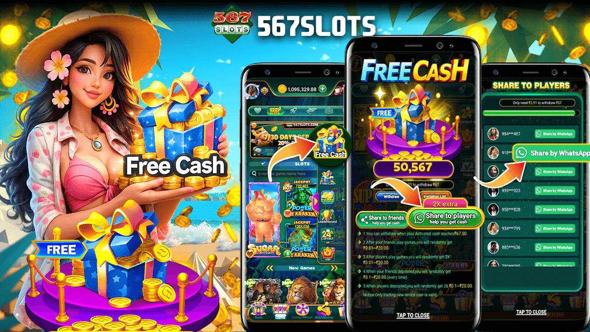 567SLOTS Referral Program