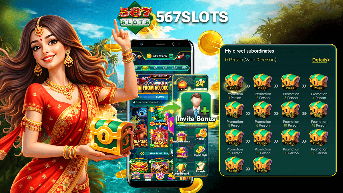 567SLOTS One Link Income