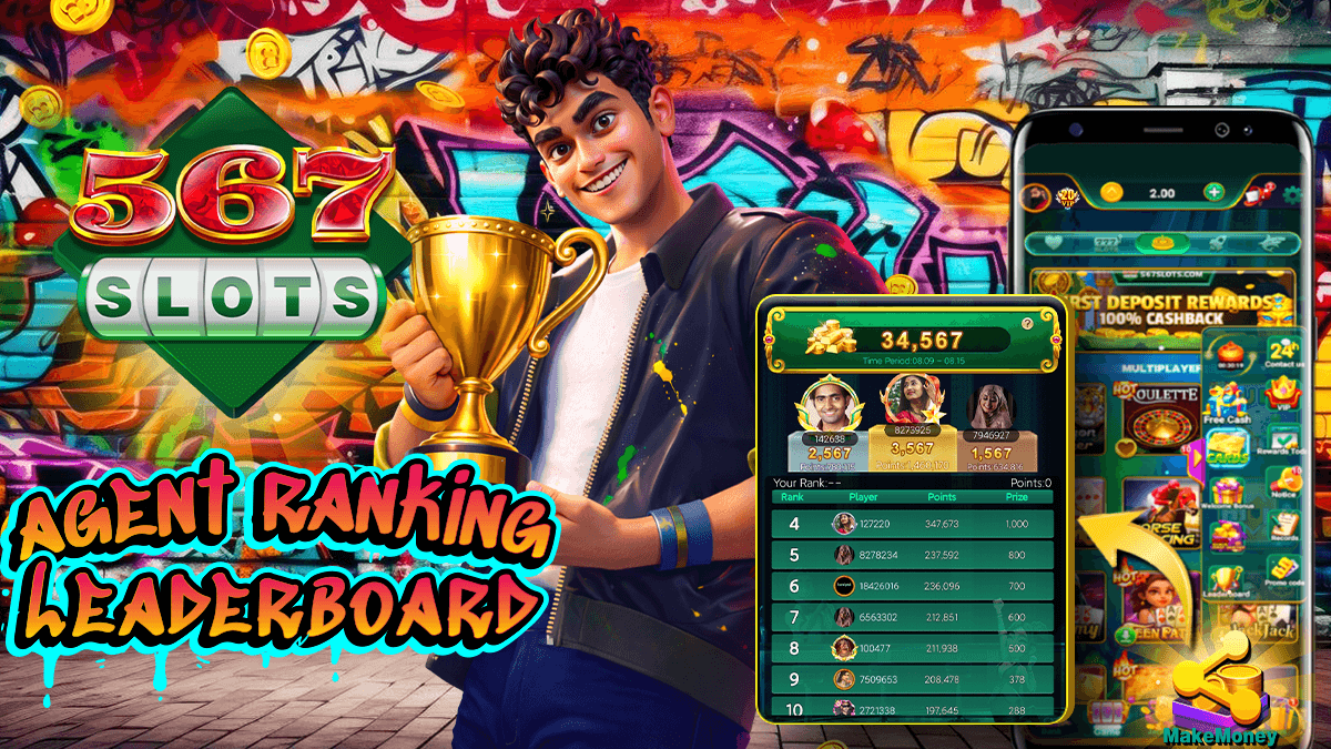 567SLOTS Agent Leaderboard