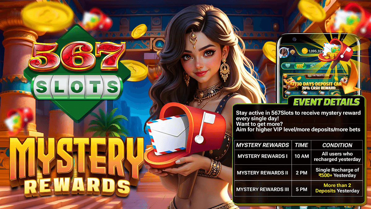 567SLOTS Secret Drops