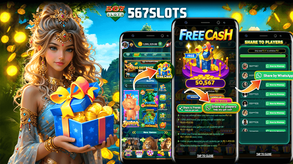 567SLOTS Referral System