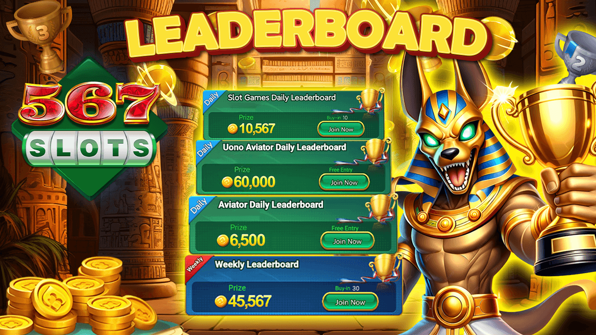 567SLOTS Leaderboard