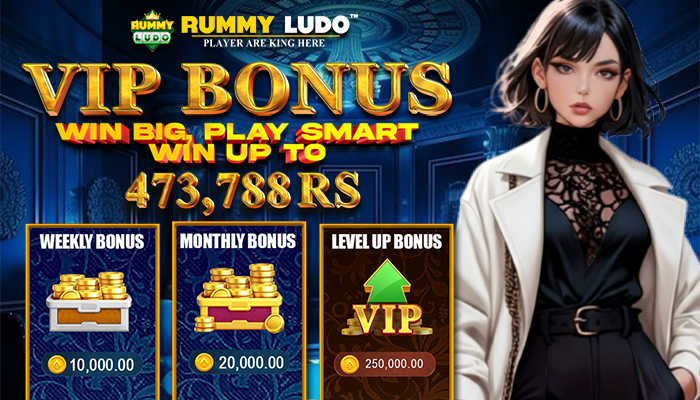 RummyLudo VIP Bonus Chart and Rewards