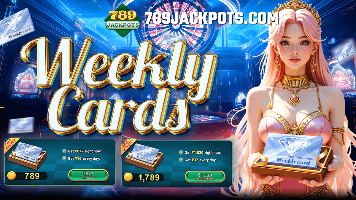 789JACKPOTS Weekly Profit Cards