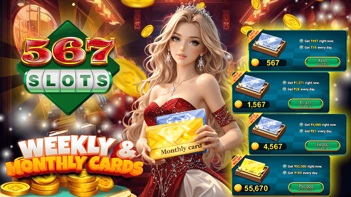 567SLOTS Daily Cash Flow