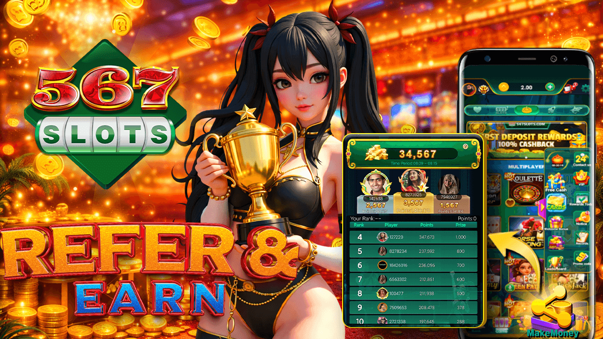 567SLOTS Agent Leaderboard