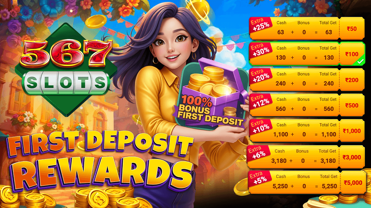 567slots Bonus Levels